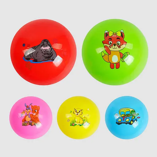 М’яч гумовий, C56284, 60 г, 6 дюймів (В асортименті) - фото 2