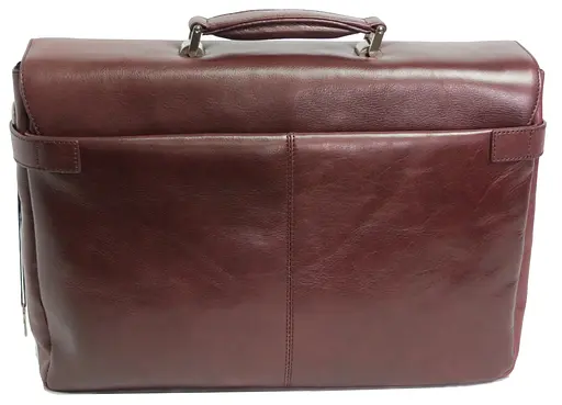 Чоловічий шкіряний портфель Sheff 42х29х14 см sum0014533 - фото 5