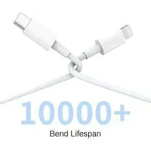 Зарядное устройство PD 20W USB C для iPhone 15/15 Pro/15 Pro Max /15 Plus/14 Pro max/14/13 со шнуром Тип C - фото 2