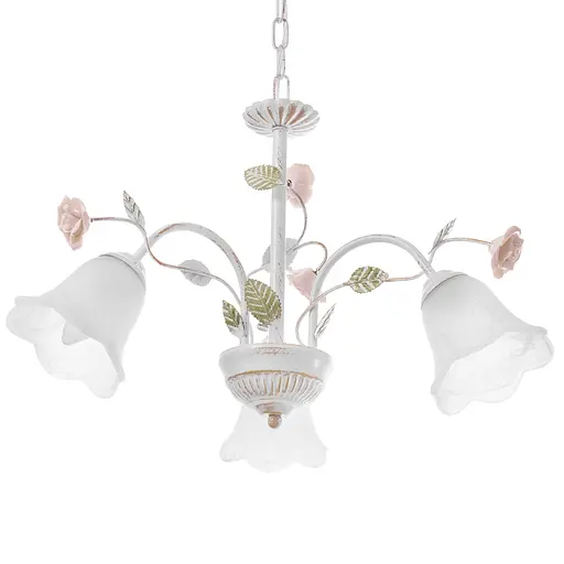 Люстра підвісна Brille флористика E27 60W WH (BKL-521S/3) - фото 2
