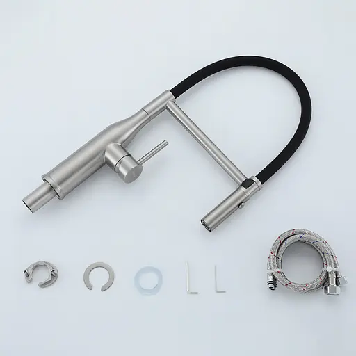 Смеситель для кухни Gappo с гибким изливом G4098-25 - фото 5