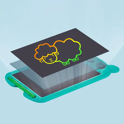 Планшет для малювання Transparent Panda 8,5 дюймів Blue - фото 2