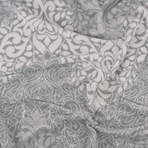 Плед Ardesto Leonardo Вензель 150х200 см сірий (ART0412LT) - фото 6