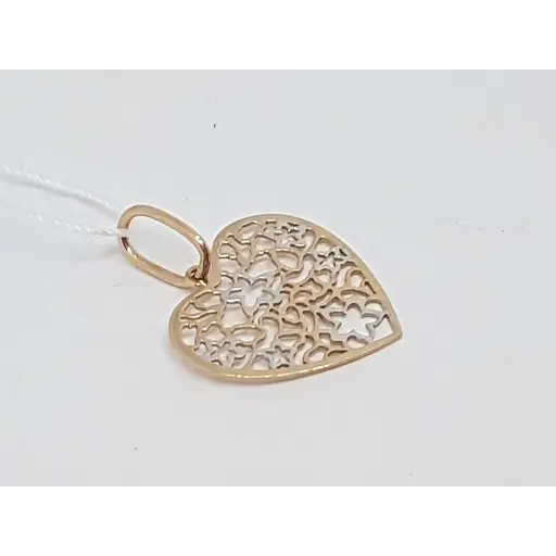 Золотая подвеска Favoritum Сердце. 310168 - фото 2