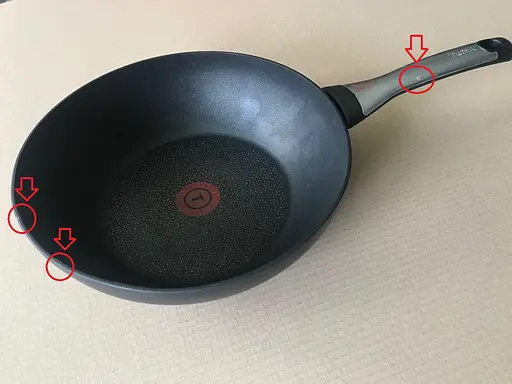Сковорода Tefal Категория «B» без коробки Stock product - wok GV5 TALENT PRO INDUCTION - фото 2
