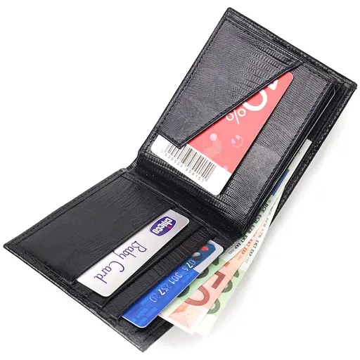 Чоловічий шкіряний гаманець Canpellini 11.5х9.8х1 см acs0025040 - фото 5