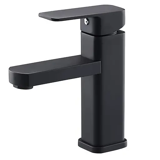 Змішувач для умивальника Zegor LEB1-123YB одноважільний чорний 30412 - фото 2