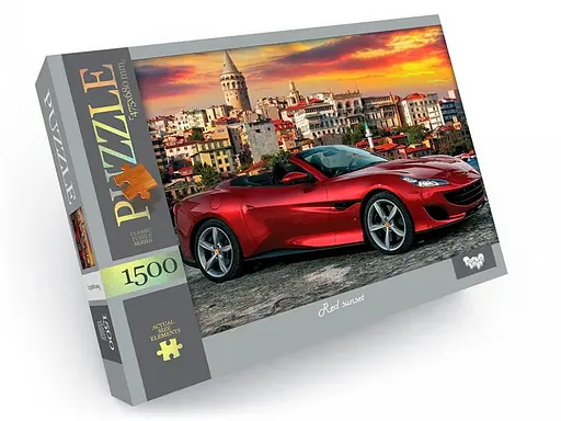 Пазл C1500-04-01-10, 1500 елементів Красное авто