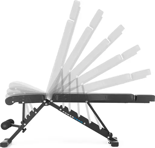 Складана регульована лавка для тренувань Gymtek з еспандерами XL500 - фото 7