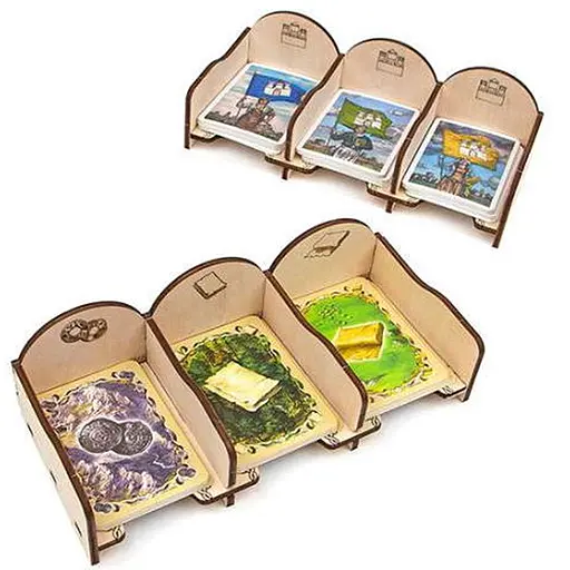 Склад ресурсів Tower Rex для доповнень гри Колонізатори Colonizer's Cardholder Expansions (2149) - фото 1