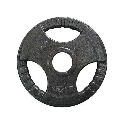 Диск тяжелоатлетический с хватами TI-N-010, 10 кг