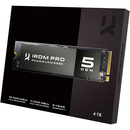 SSD накопитель Goodram IRDM Pro Gen 5 4TB (IRP-SSDPR-P54S-4K0-80) [130521] - фото 4