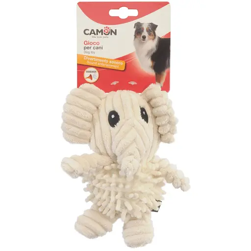 Іграшка для собак Camon кролик, олень та слоненя плюшеві з пищалкою 25 см (AH4179) - фото 2