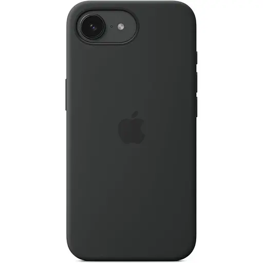 Чехол Silicone Case для Apple iPhone 16e Black AA [136628] - фото 2