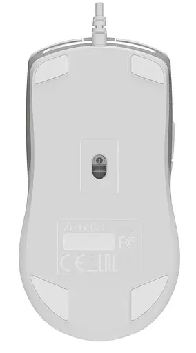 Миша A4Tech Fstyler FM50S Plus (White) Silent USB (FM50S Plus (White)) - фото 9