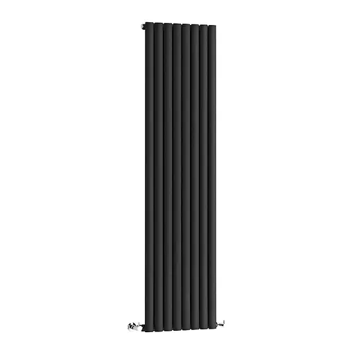 Радіатор дизайнерський Ideale Adele 11 8/1800/472 чорний, Чорний - фото 1