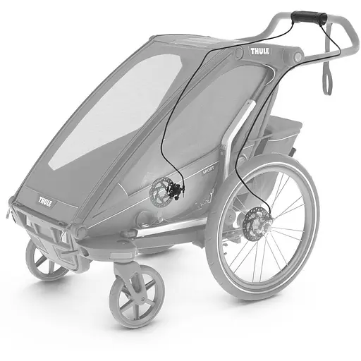Дитяча коляска Thule Chariot Sport Single (Spectra Yellow) (TH 10201022) - фото 9