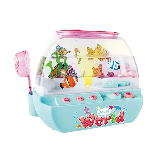 Музыкальный аквариум TK Group, озвученный на украинском языке, интерактивный, Bluetooth, ночник (в ассортименте)