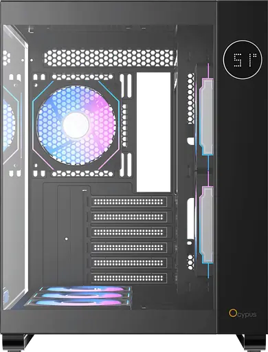 Корпус Ocypus Iota C70 ARGB Black (IOTA-C70-BKD600XX-GL) - фото 2