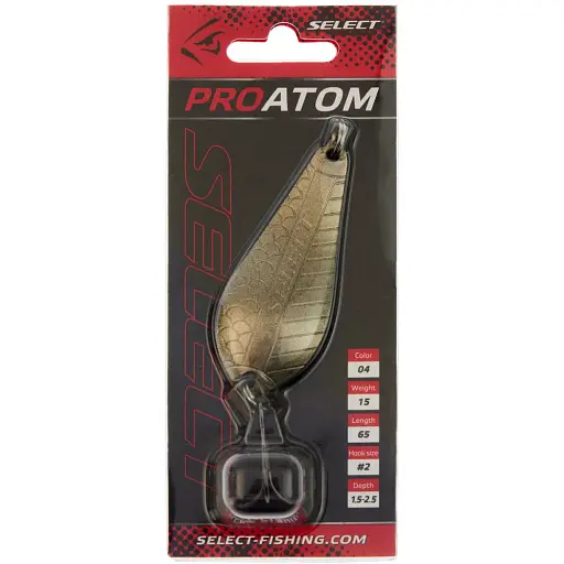Блешня Select ProAtom 15 g 65 mm #04 - фото 2