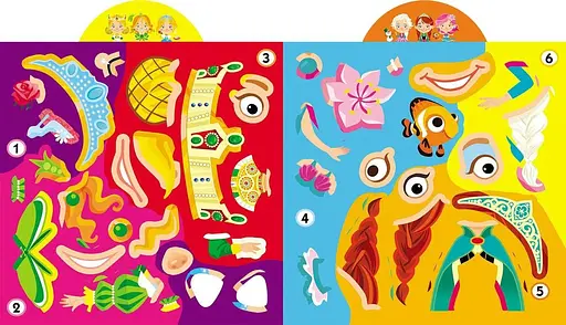 Книга Грайка-розвивайка. Принцеси. 77 великих наліпок 5624 (9789669875624) - фото 1