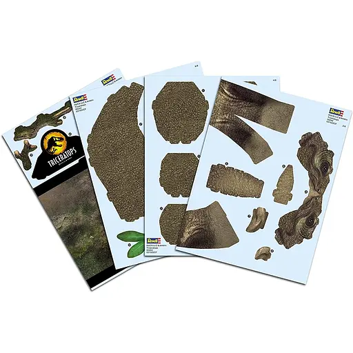 3D пазли Трицератопс - Парк Юрського Періоду Jurassic World Dominion Revell 00242 - фото 6