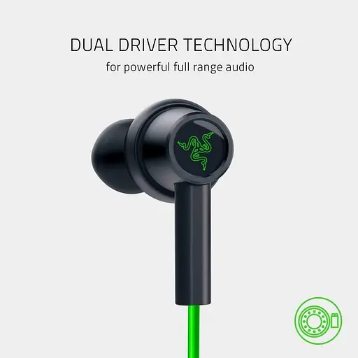 Ігрові навушники-вкладиші Razer Hammerhead Duo 1.2 м Green (59720) - фото 8
