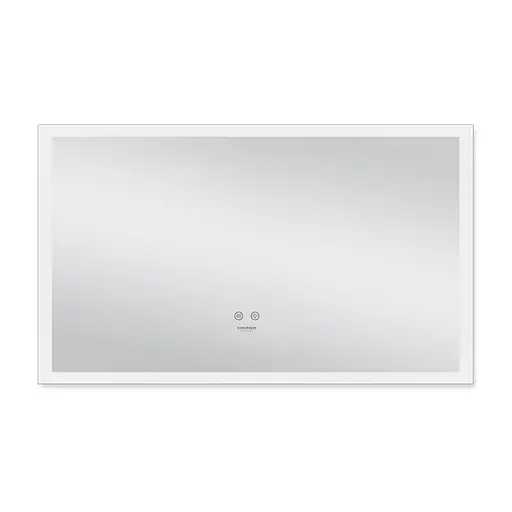 Дзеркало Kroner KRP Spiegel HR3 - 10060 з LED-підсвічуванням та антизапітнінням CV030038, Білий - фото 4