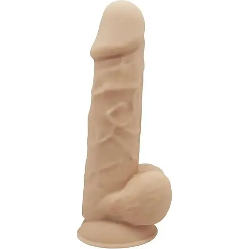 Фалоімітатор з вібрацією SilexD Norman Vibro Flesh (MODEL 1 Size 8,5in)