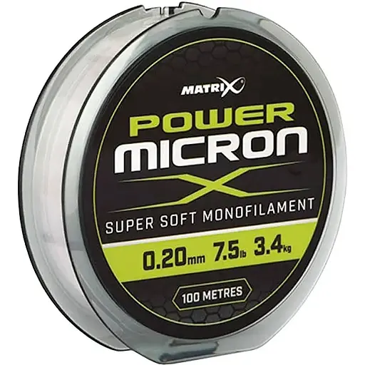 Волосінь Matrix Power Micron X 100m 0.12mm 3.5lb/1.6kg