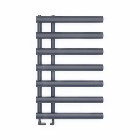 Рушникосушка дизайнерська Ideale Emma 11 7/500 антрацит, Антрацит - фото 1