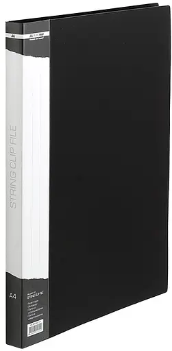 Папка пластикова зі швидкозшивачем, A4 BM.3407-99 BUROMAX (4823078952097) Чорний - фото 2