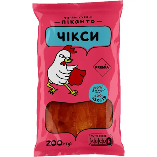 Чипси Premia Чікси Піканто курячі 200 г