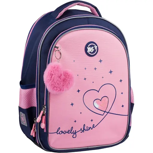 Рюкзак шкільний Yes Bright Hearts S-111