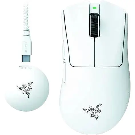 Миша Razer DeathAdder V4 PRO Wireless white (RZ01-05330200-R3G1)