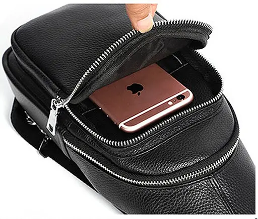 Чоловіча шкіряна сумка Vintage 31,7х15,5х5 см sum0015053 - фото 6