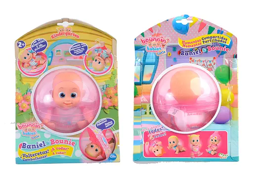 Пупс, 802005, 16 см, в шаре Baniel Bouncin Babies
