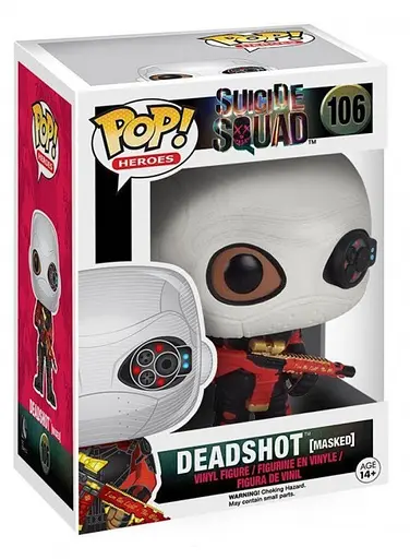 Фігурка Funko Pop Suicide Squad Deadshot Masked Загін самогубців Дедшот в масці 10см SS106 - фото 5