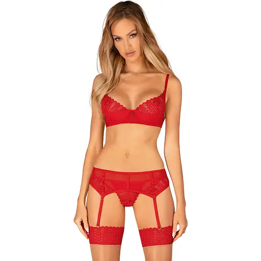 Комплект Obsessive Ingridia 3-pcs set XS/S