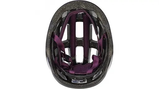 Велошолом Abus Youn-I 2.0 Black Violet S (1007-401664) - фото 7