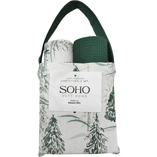 Набор полотенец Soho Christmas хлопок 100% 40х60 см 2 шт. (BS 87282C/1)