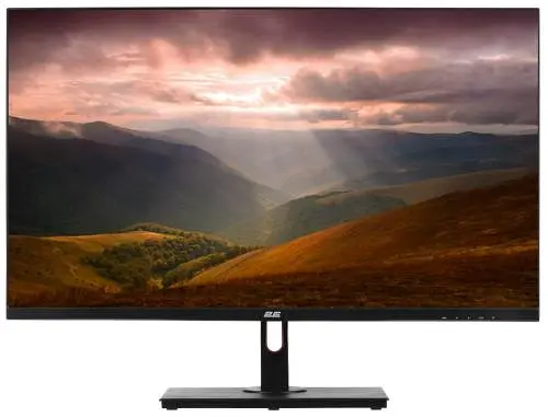 Монитор 27`2E N2723B, Black, WLED, IPS, 1920x1080 (16:9), 5 мс, 75 Гц, 250 кд/м², 1000:1, 178°/178°, VGA/HDMI, VESA 100x10 (2E-N2722B-01.UA)