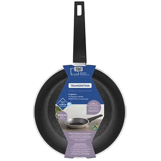 Сковорода Tramontina Spezia Sand 20 см без кришки (28370/320) - фото 1