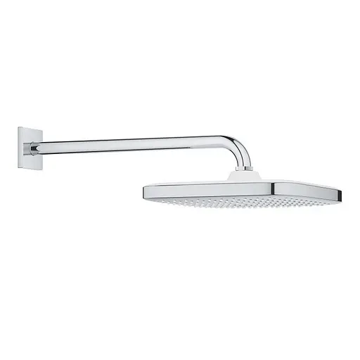 Лейка для верхнего душа с держателем Grohe Tempesta 250 Cube 26687000, Хром - фото 1