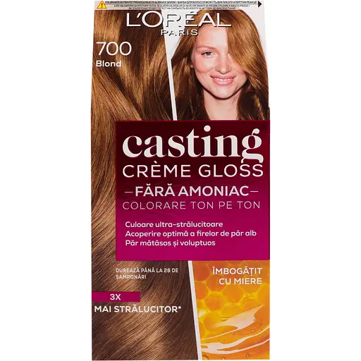 Крем-фарба для волосся без аміаку L'Oreal Paris Casting Creme Gloss відтінок 700 Русявий 120 мл (AA914400) - фото 1