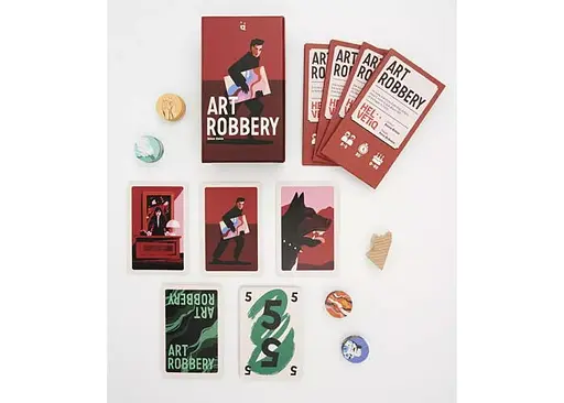 Настільна гра Pakufuda Games Вкрадене мистецтво (Art Robbery) (мала локалізація - укр. правила) (PS002) - фото 3