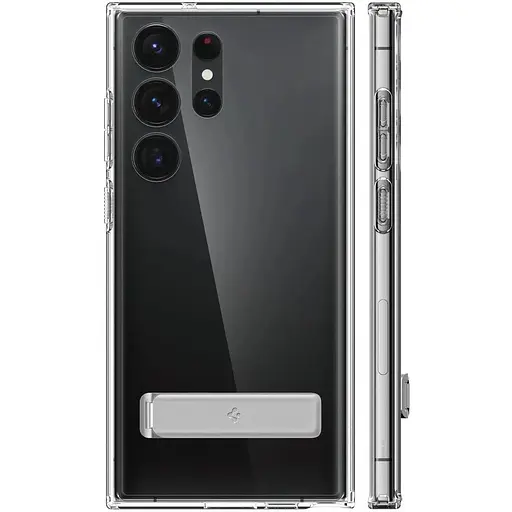 Чехол с подставкой Spigen Slim Armor Essential S для Samsung Galaxy S23 Ultra Clear ACS05642 - фото 9
