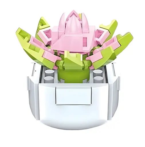 3D конструктор Flowers Кувшинка в горшке на 43 детали (25-99)