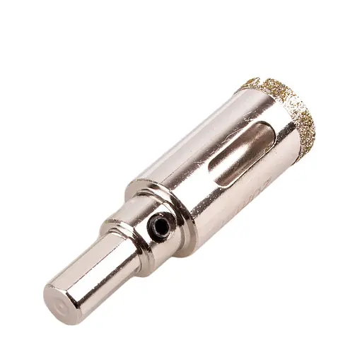 Свердло корончате Alloid Building Tools алмазне по склу та кераміці 16 мм з центрувальним свердлом (GS-70016) - фото 1