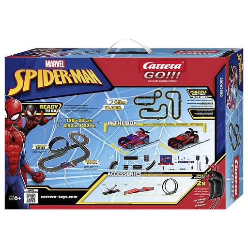 Гоночная трасса Carrera «Спайдермен» Marvel Carrera 20062580 - фото 3